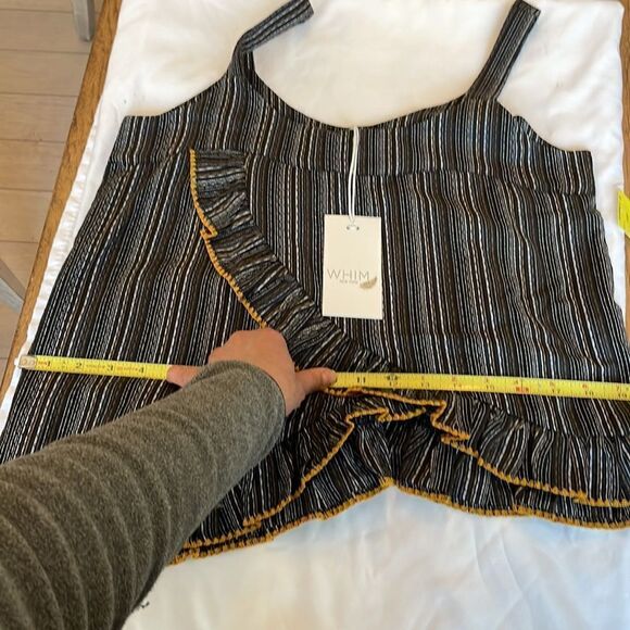 WHIM ASYMMETRICAL TANK TOP.  NEW WITH TAGS - Picture 7 of 12